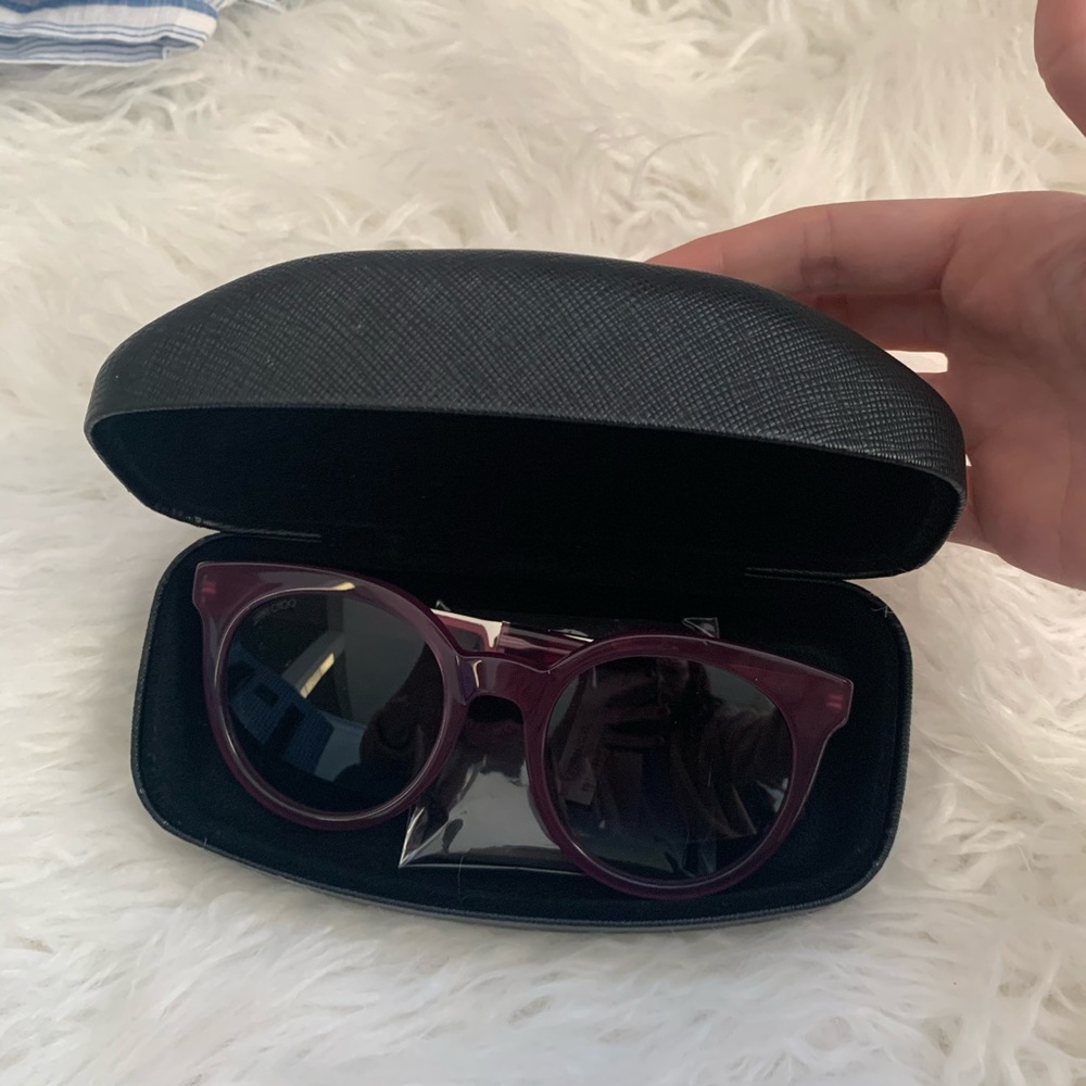 Jimmy Choo Vivy Stone Round Sunglasses 1UQ90 - Picture 8 of 8